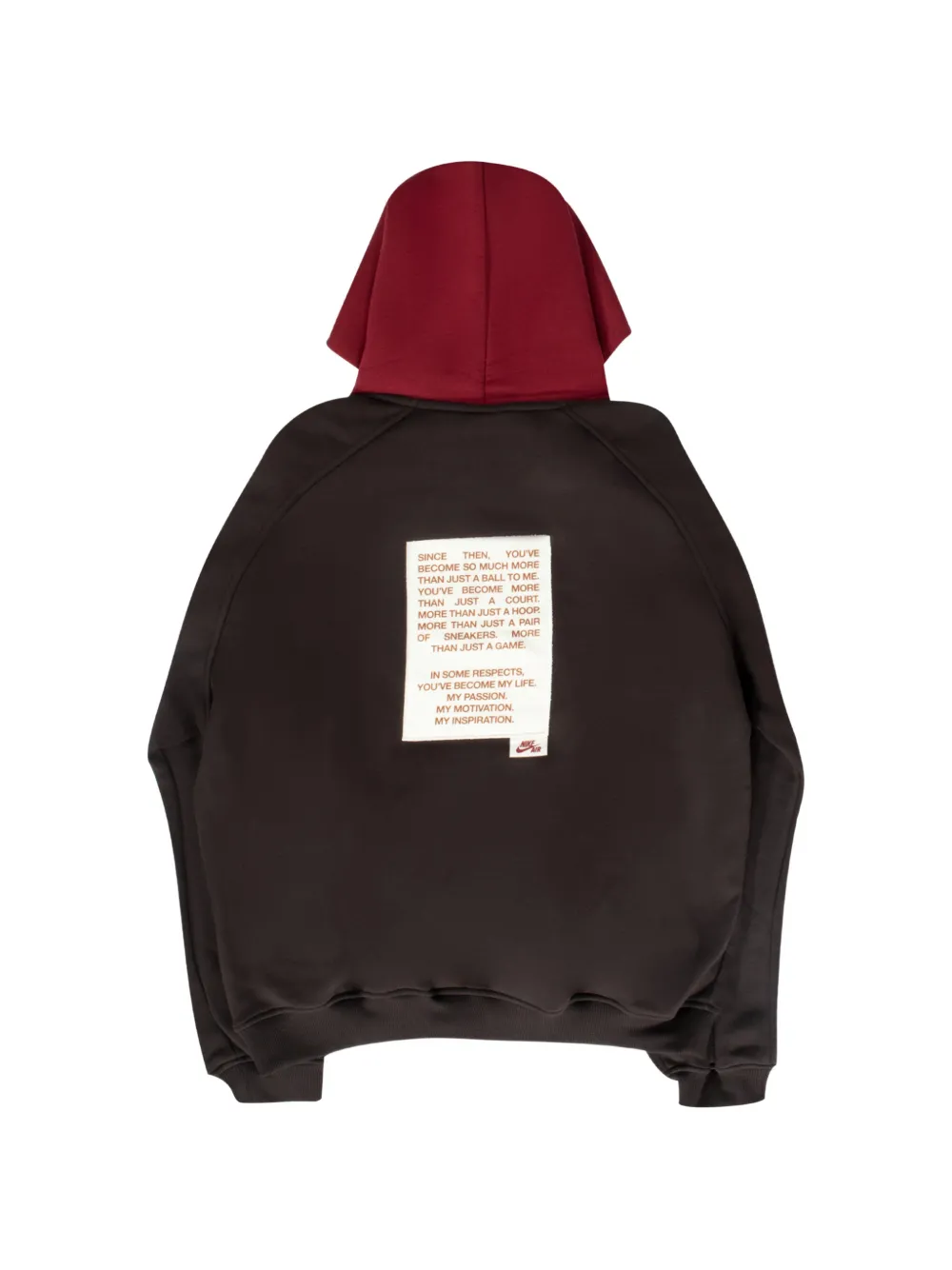 Jordan Brooklyn Fleece oversized hoodie Bruin