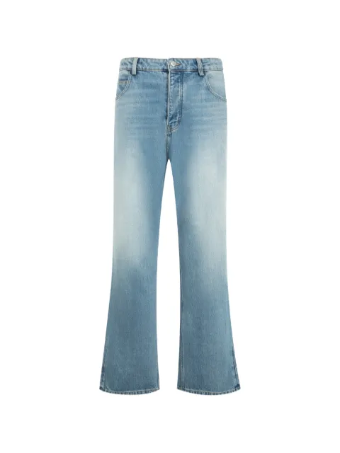 Nahmias split-seam straight-leg jeans
