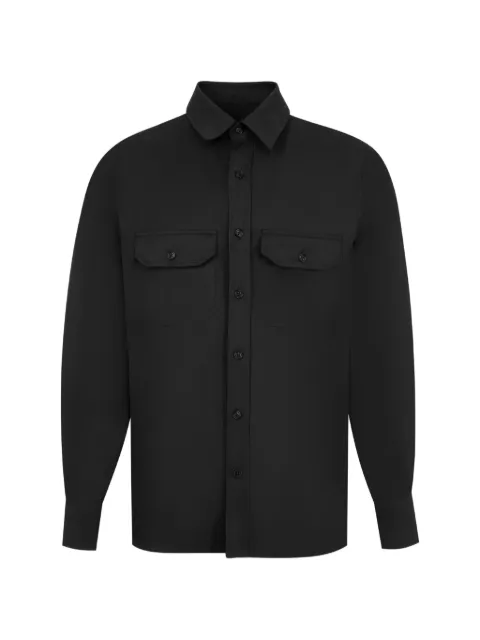 TOM FORD silk twill military shirt