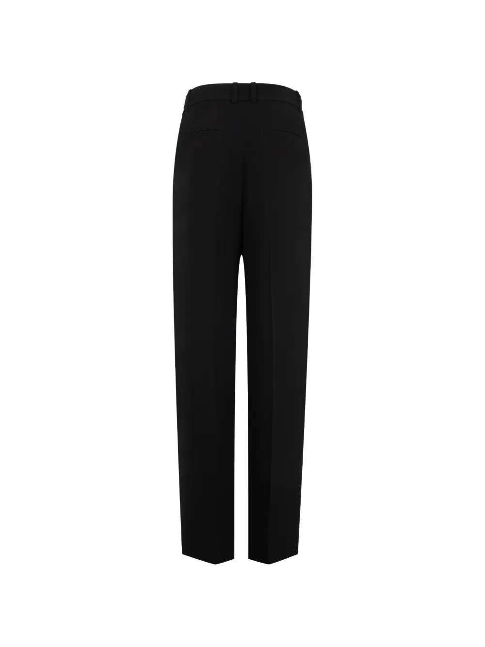 TOTEME Broek met geplooid detail Zwart
