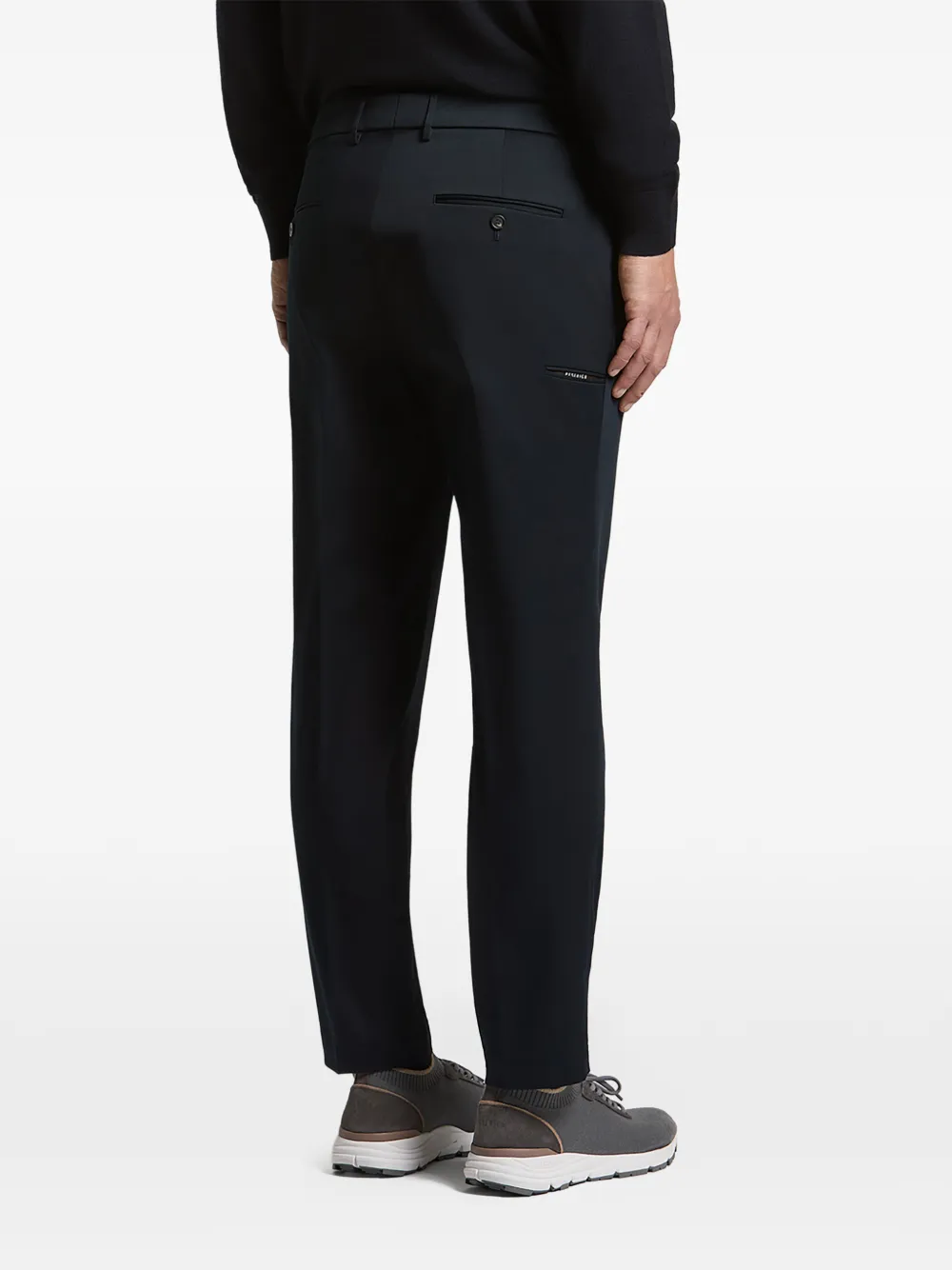 Peserico Geplooide pantalon Blauw