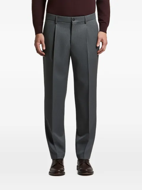 Peserico pleated pressed-crease trousers