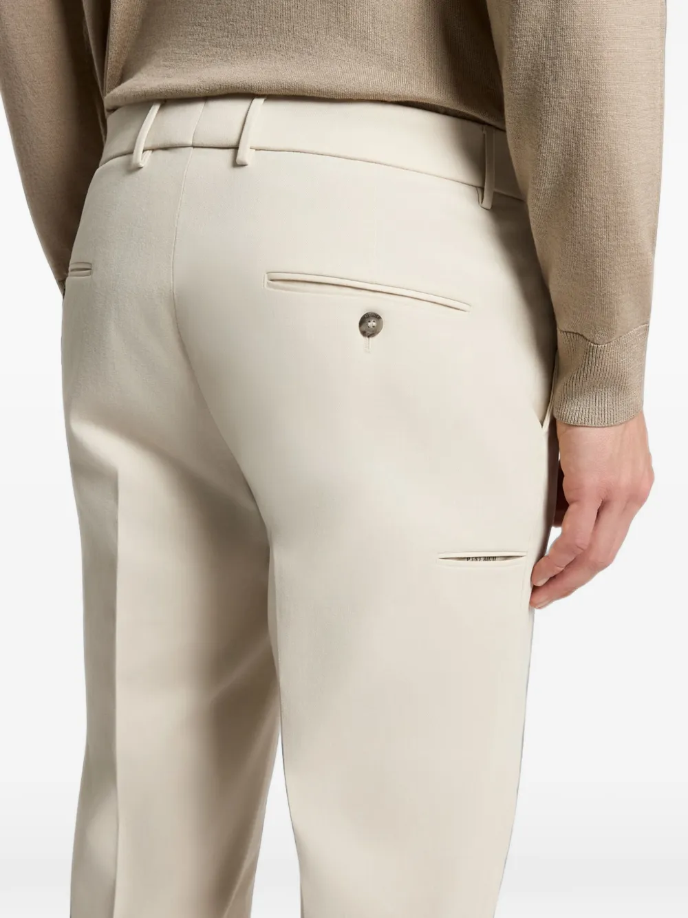 Peserico Geplooide pantalon Beige
