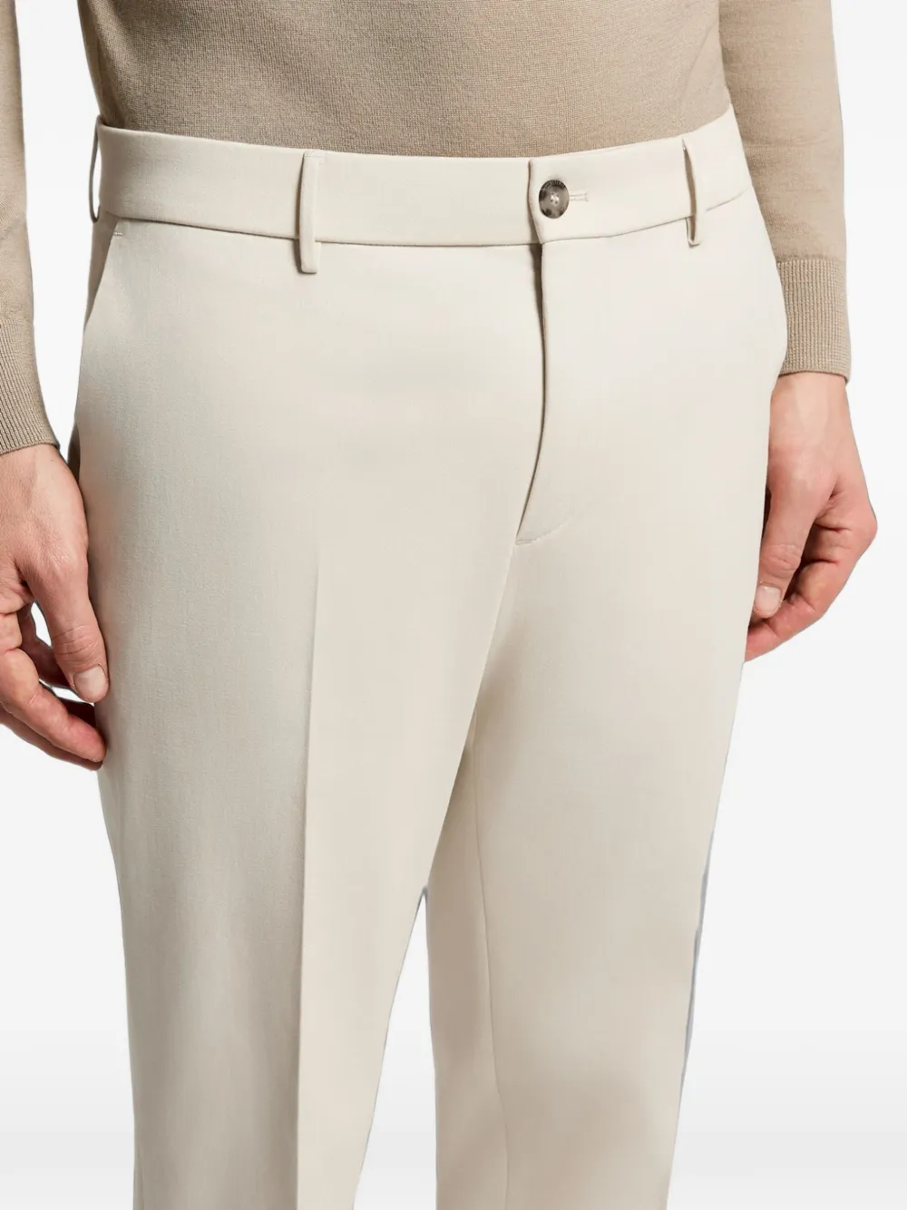 Peserico Geplooide pantalon Beige