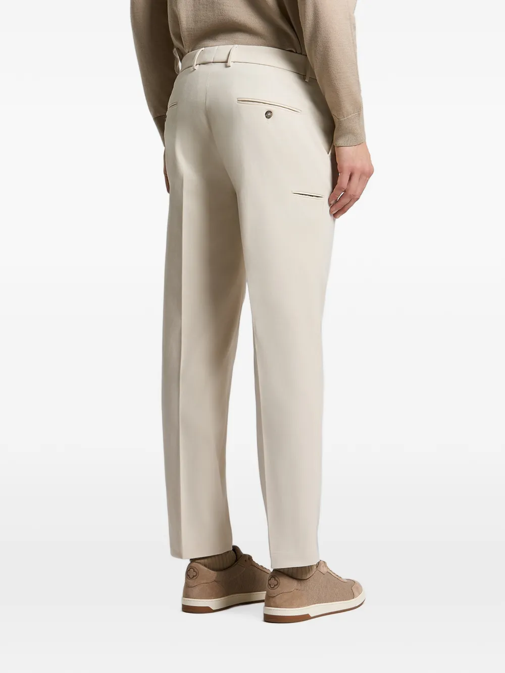 Peserico Geplooide pantalon Beige