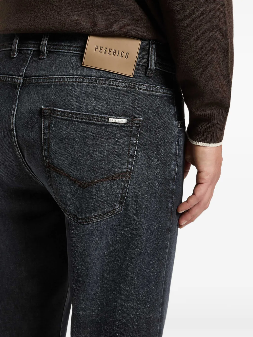 Peserico Straight jeans Grijs