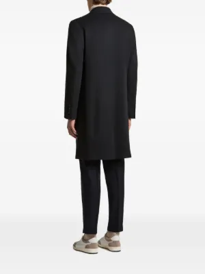 1017 ALYX 9SM Leather Coat | Black | FARFETCH