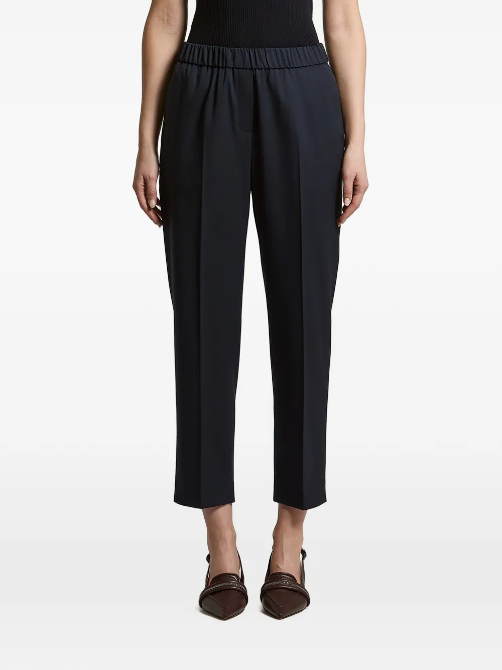 Peserico pressed-crease trousers