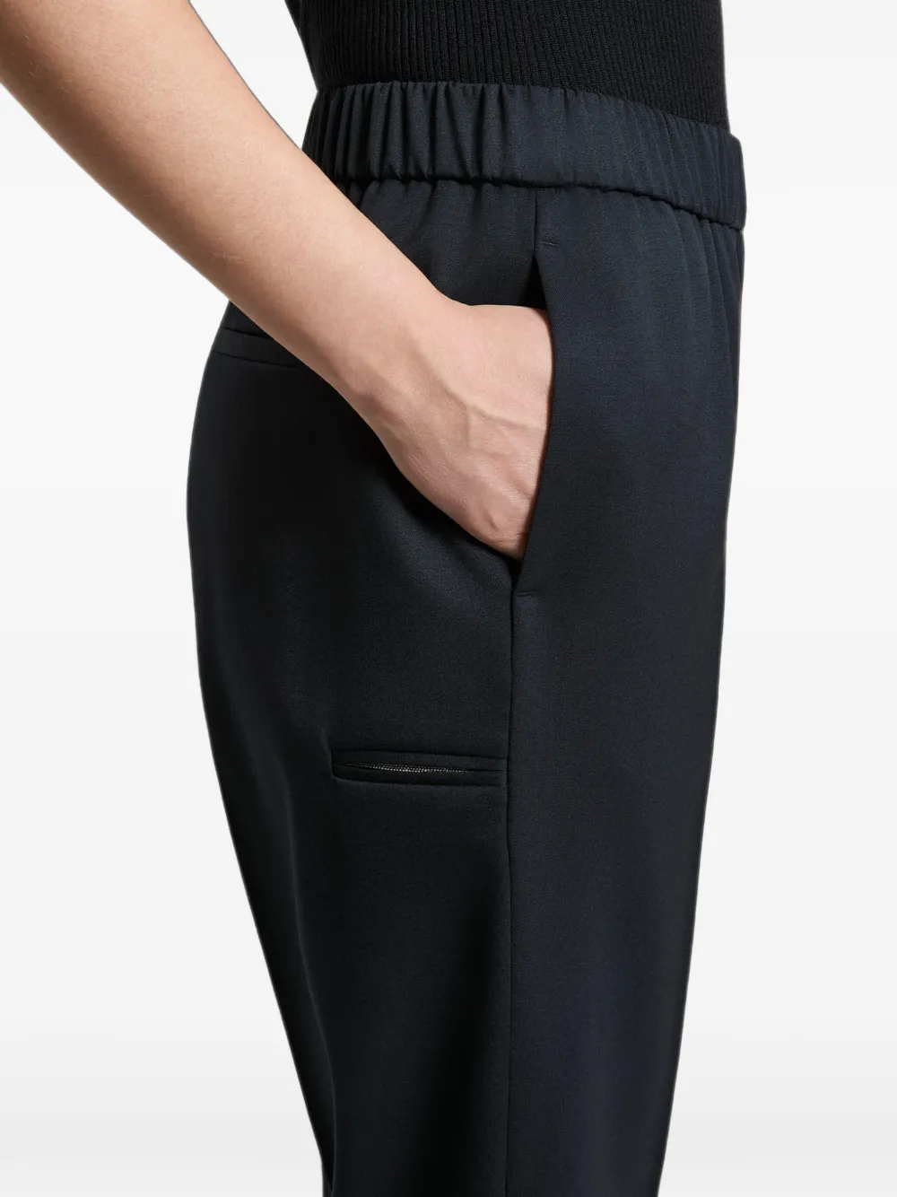 Peserico Geplooide broek Blauw