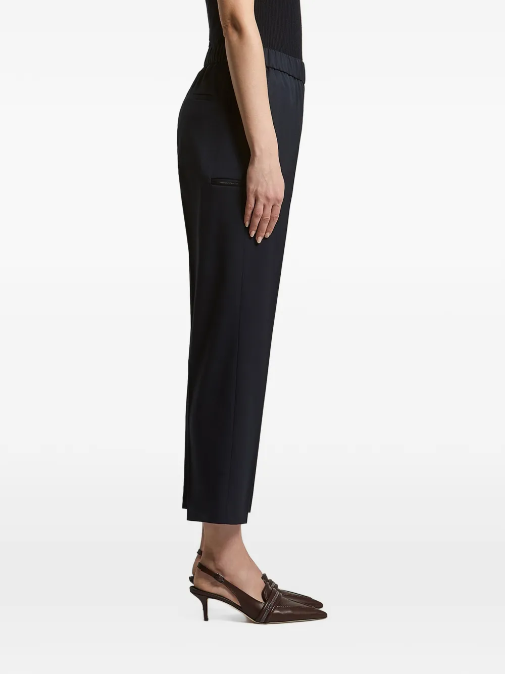Peserico Geplooide broek Blauw