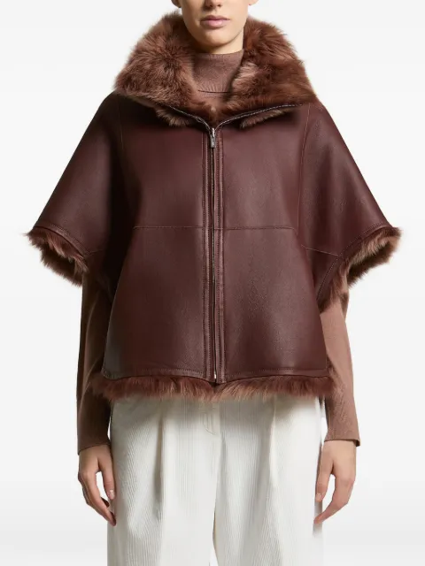 Peserico reversible shearling jacket