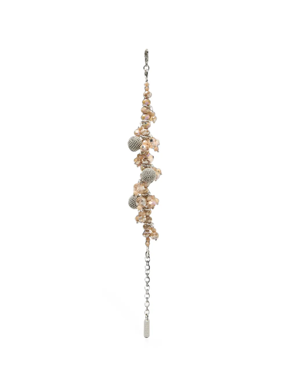 Peserico beaded charm bracelet