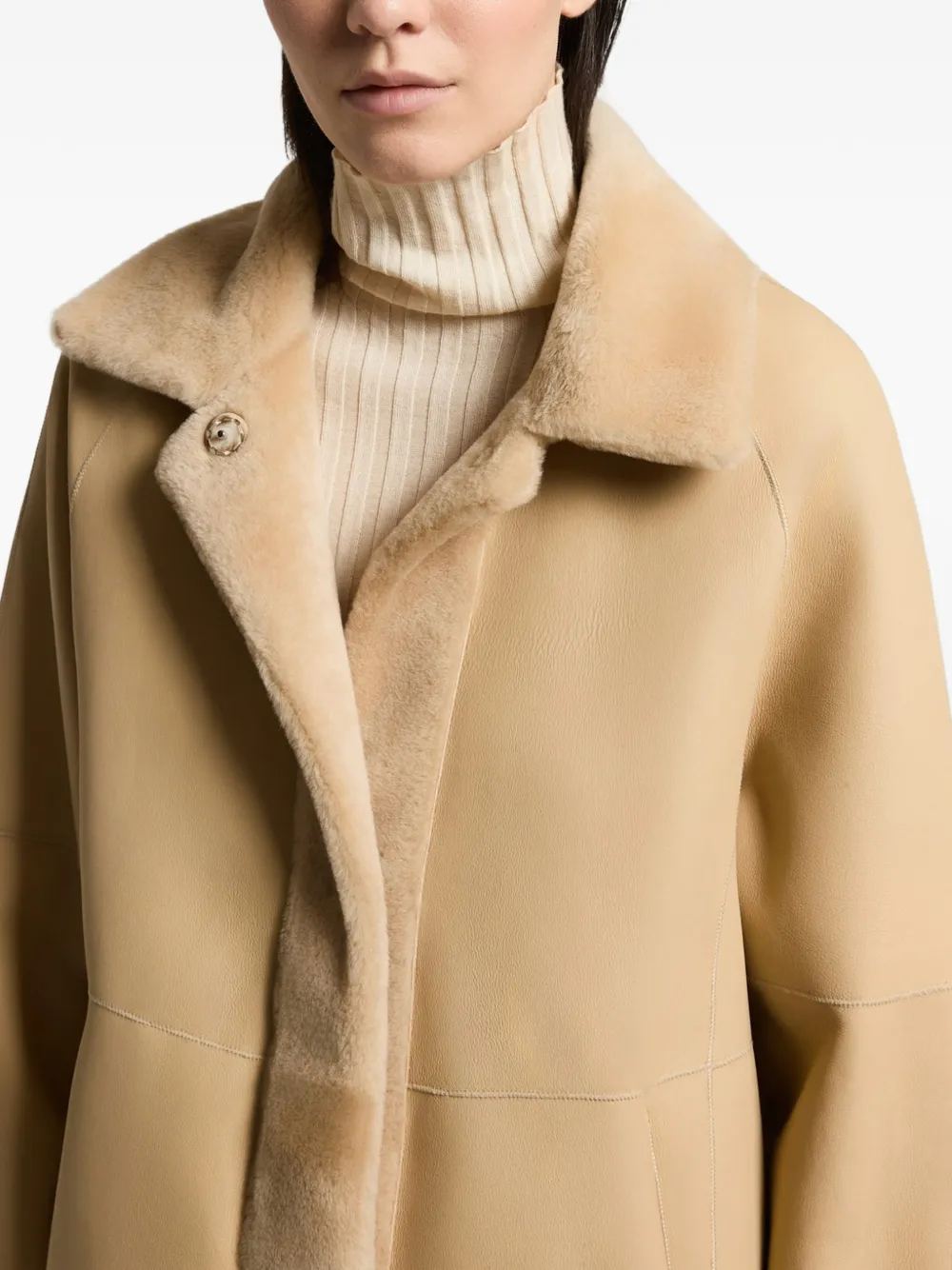 Peserico Omkeerbaar jack Beige