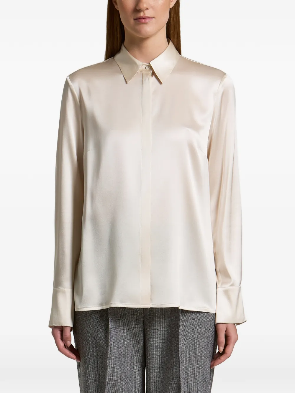 Peserico Blusa con finitura satinata - Toni neutri