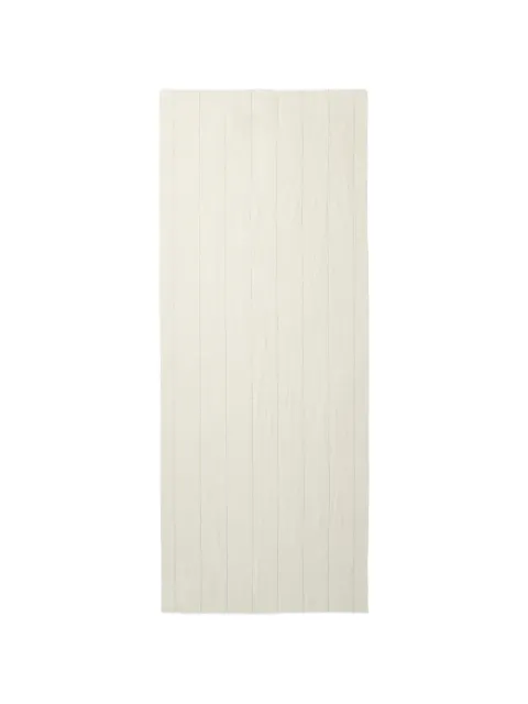 Peserico pinstripe-pattern fringed scarf