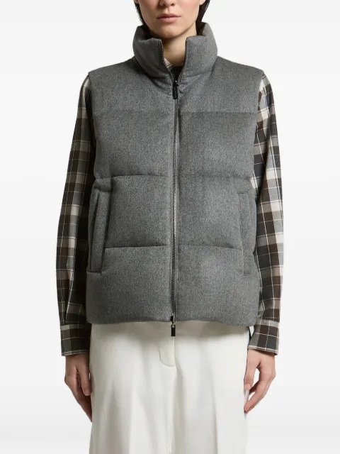 Peserico reversible padded gilet