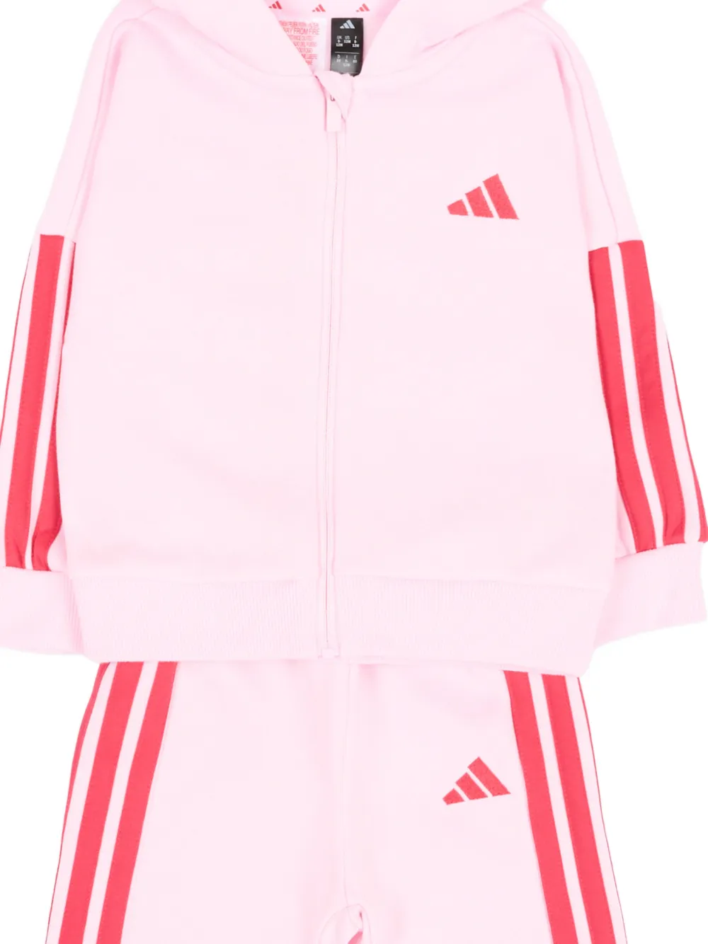 adidas Kids Trainingspak met logoprint Roze