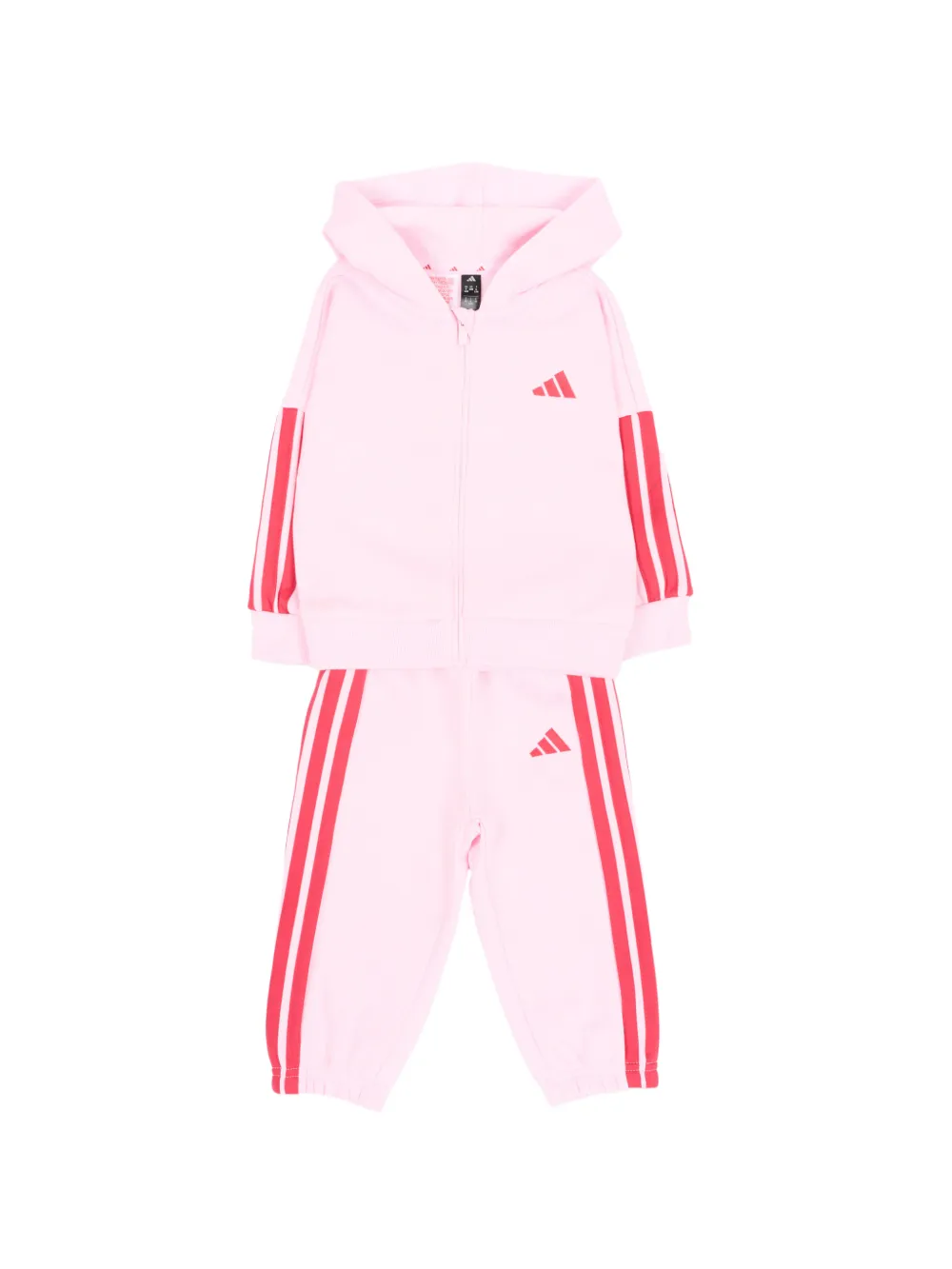 adidas Kids Trainingspak met logoprint Roze