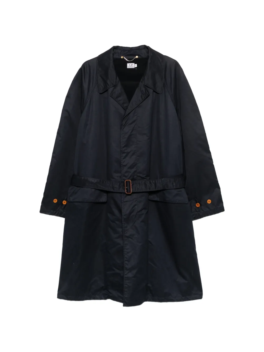 C.P. Company Pre-Owned 1990 Trenchcoat mit Gürtel - Blau