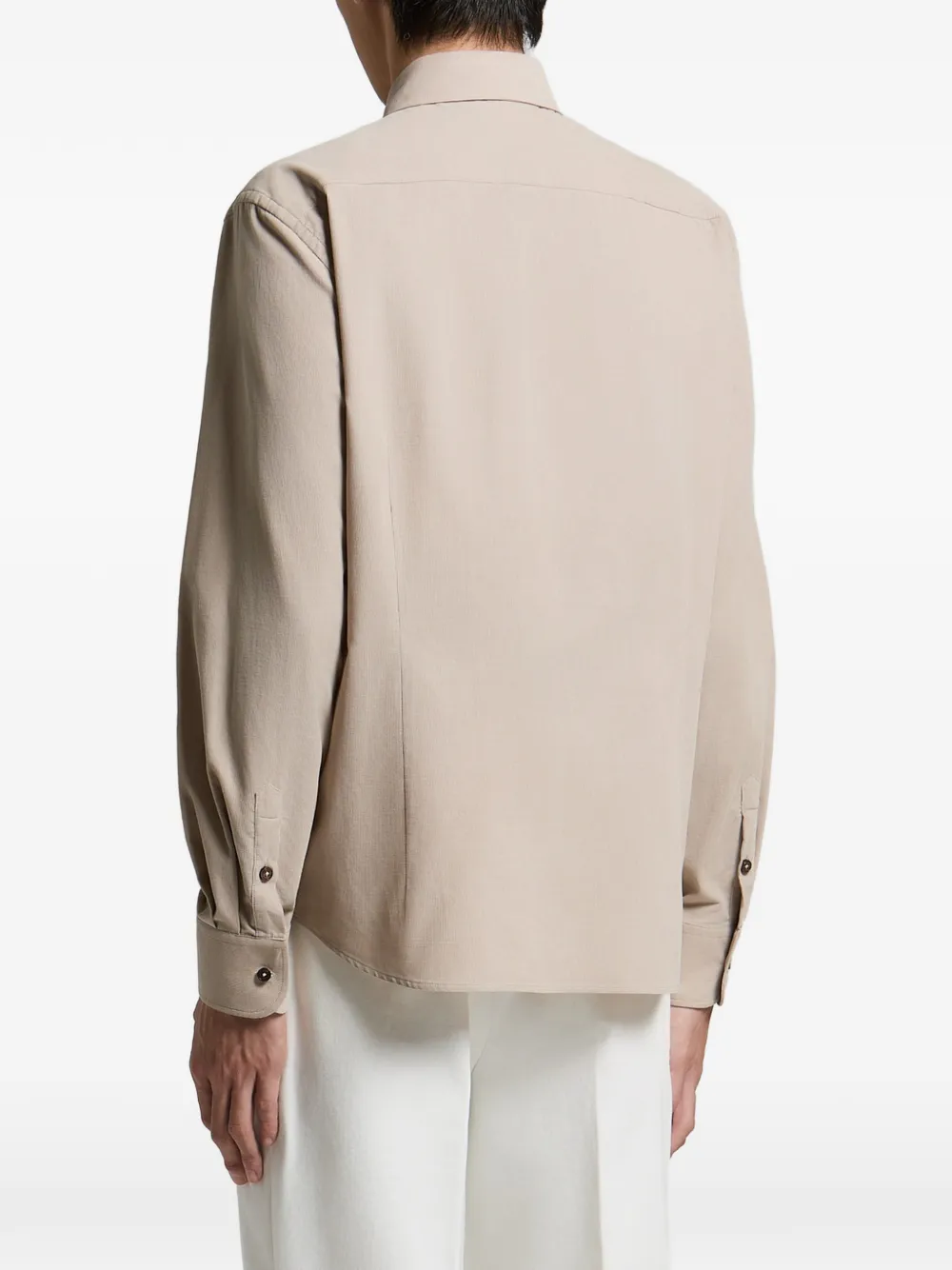 Peserico Button-down overhemd Beige