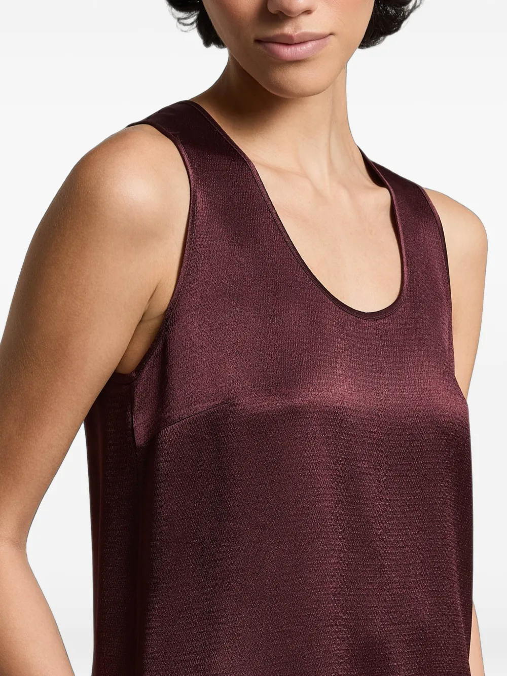 Peserico Top met ronde hals Rood
