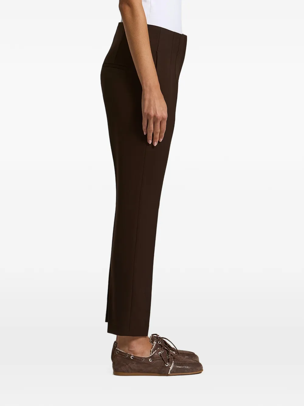 Peserico Cropped broek Bruin