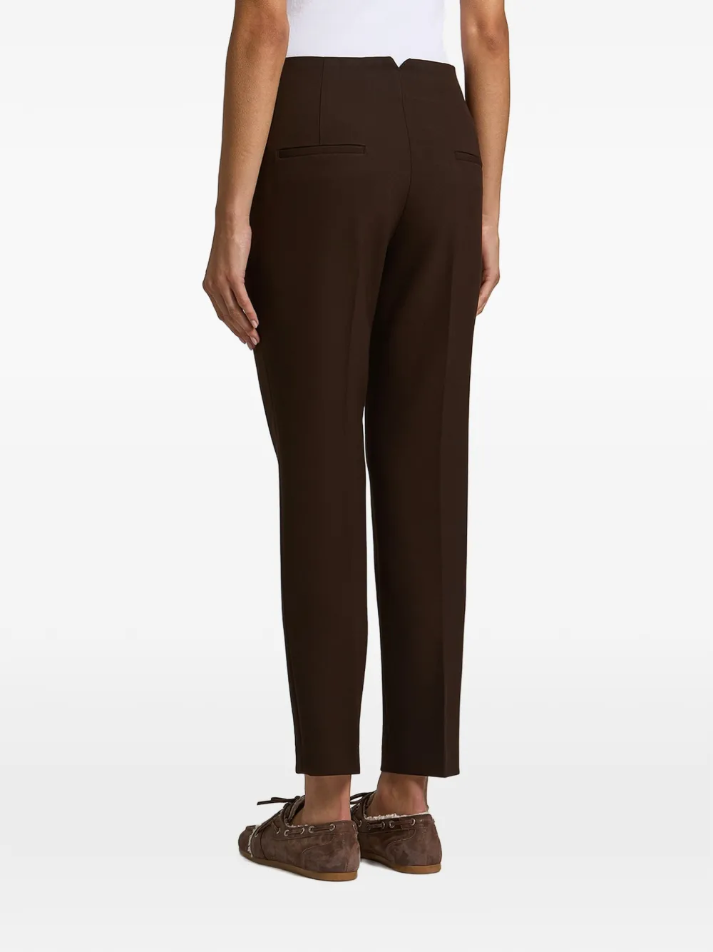 Peserico Cropped broek Bruin