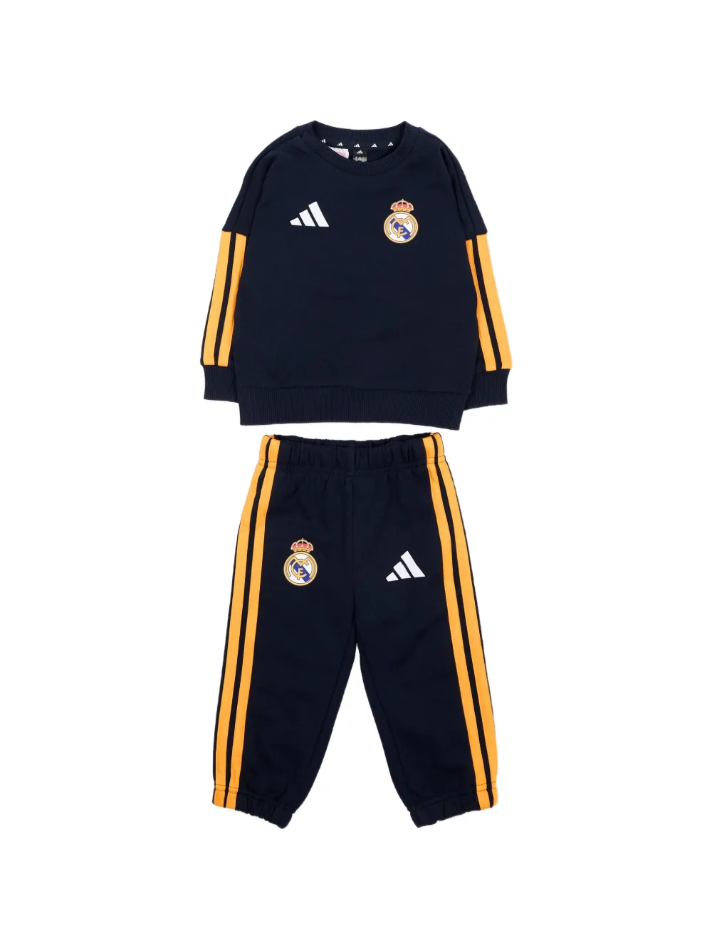 adidas Kids Real Madrid DNA trainingspak met logoprint Blauw