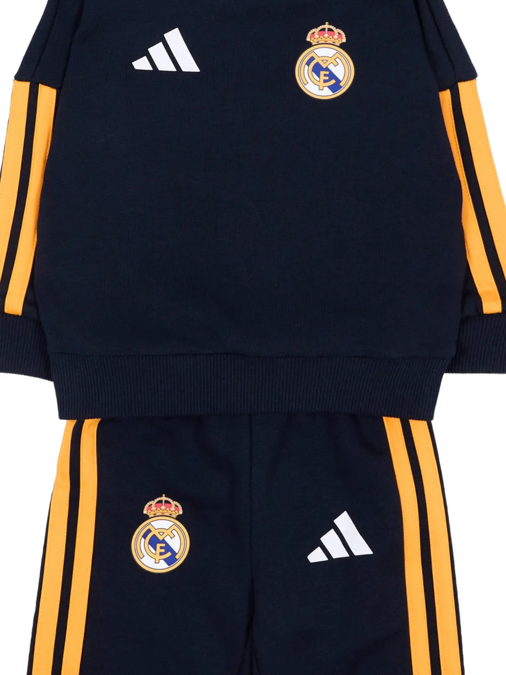 adidas Kids Real Madrid DNA trainingspak met logoprint Blauw