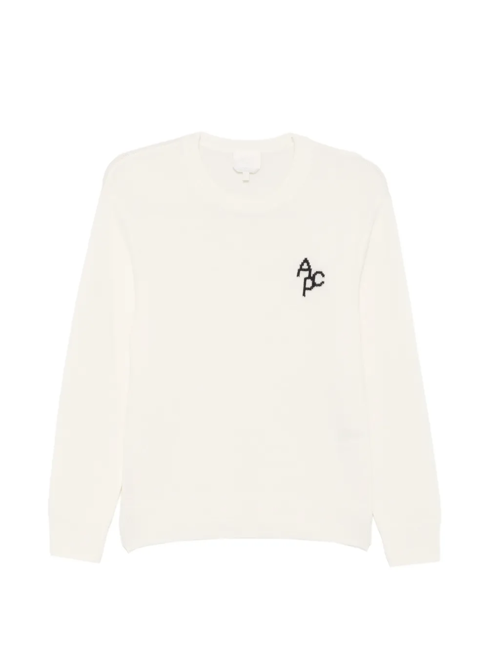 A.P.C. logo-embroidered sweater