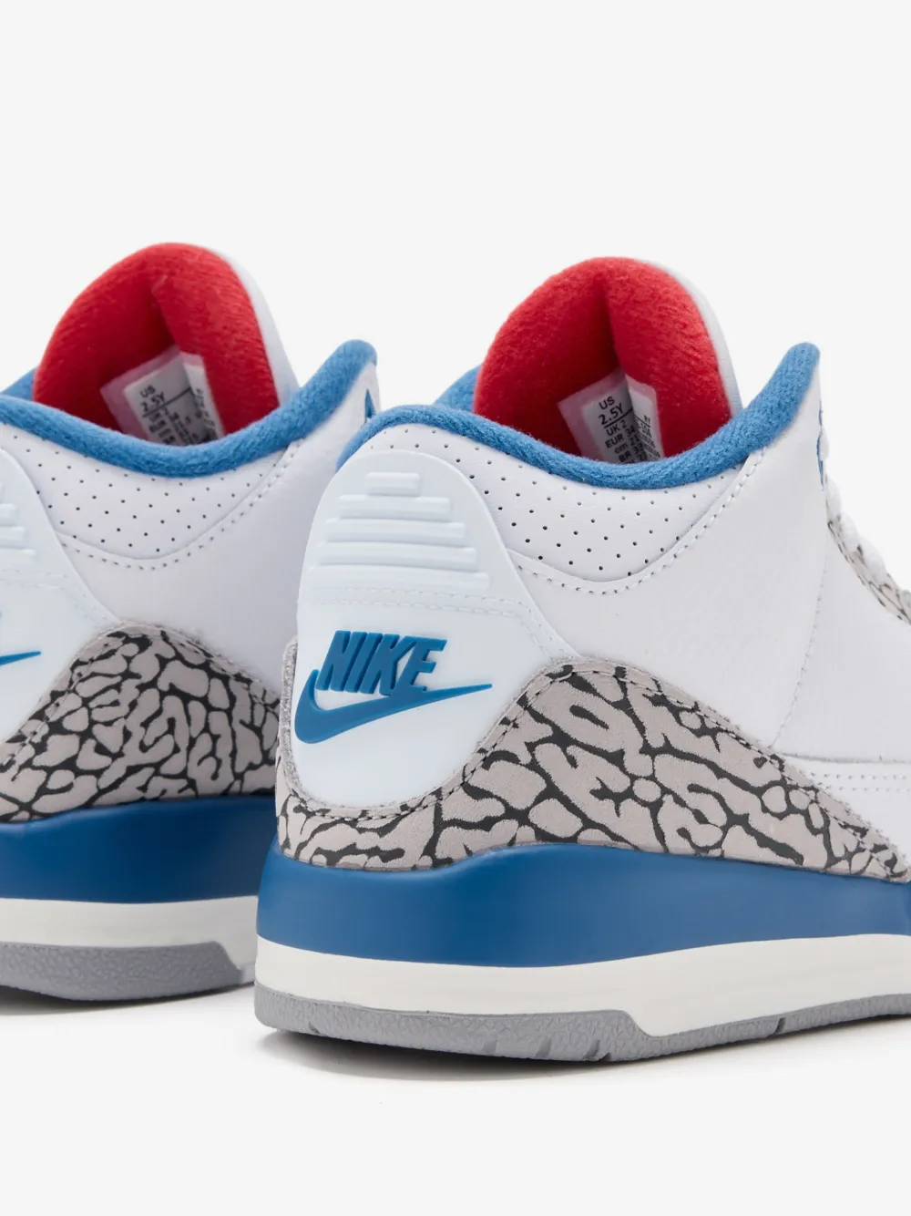 Nike Kids 조던 3 레트로 스니커즈