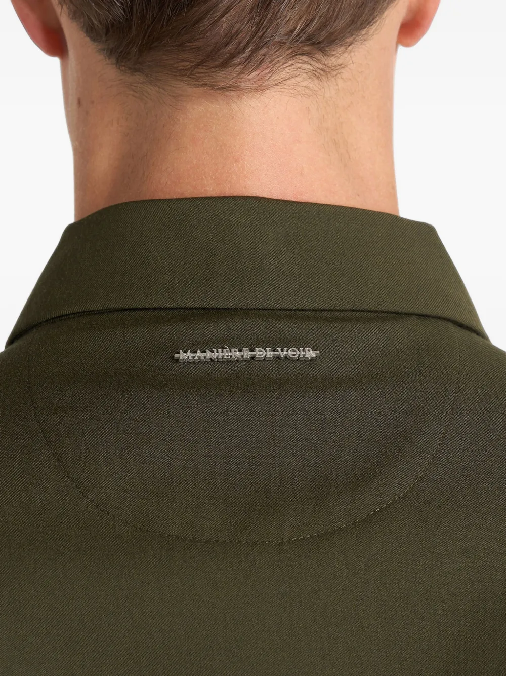 Manière De Voir Valentin overhemd Groen