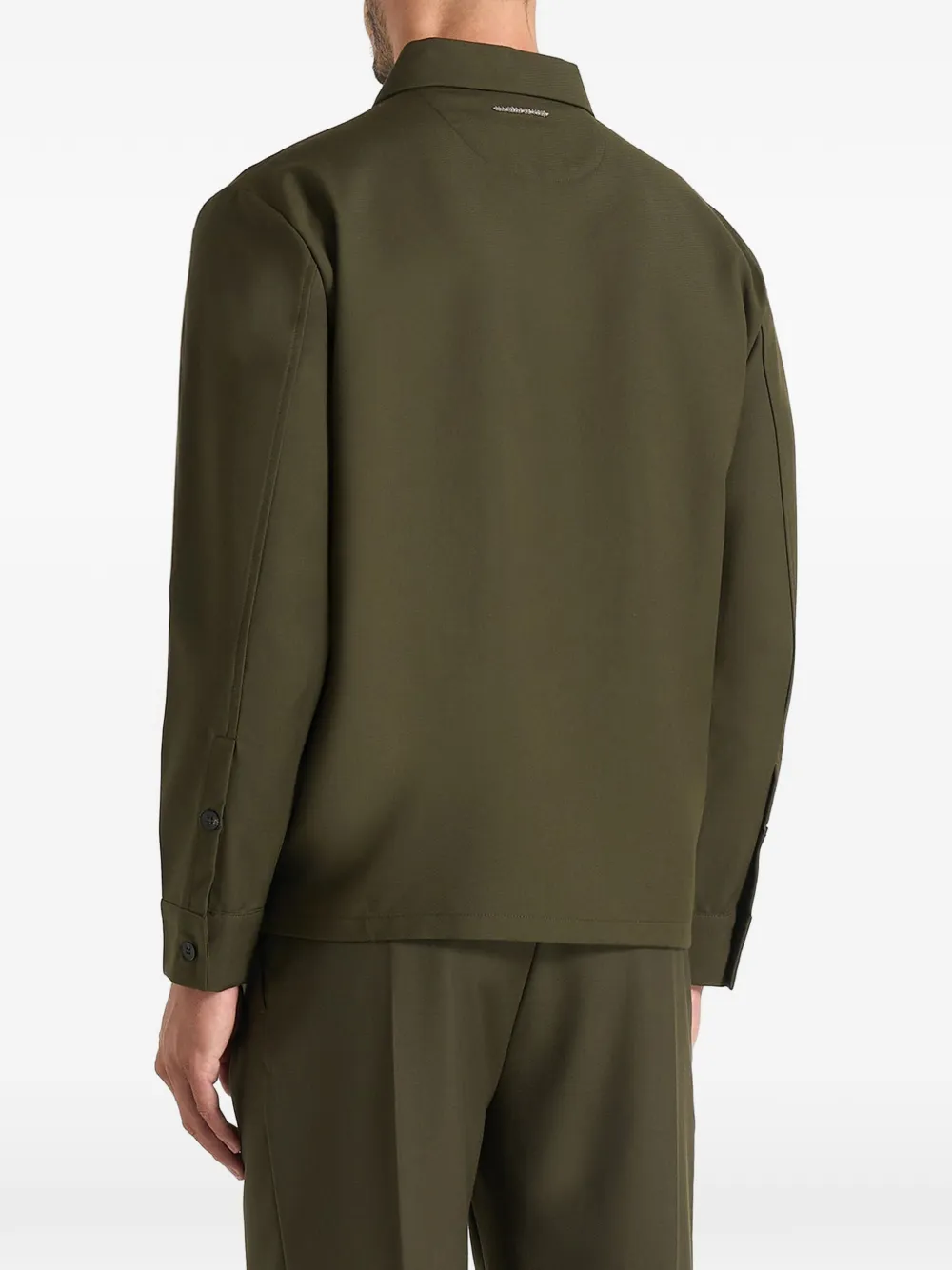 Manière De Voir Valentin overhemd Groen