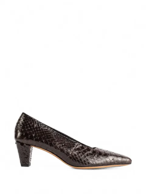 Jude Bonnie python-effect pumps