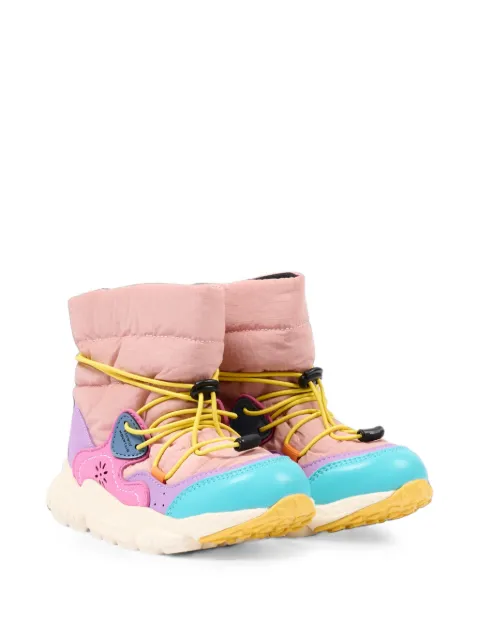 FLOWER MOUNTAIN KIDS botas acolchadas a paneles