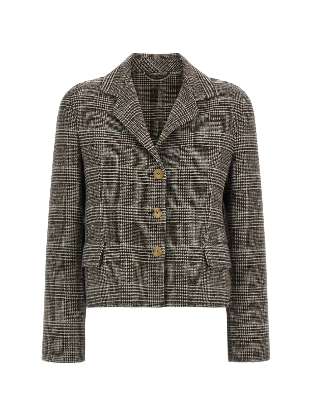 Ermanno Scervino single-breasted cropped wool blazer