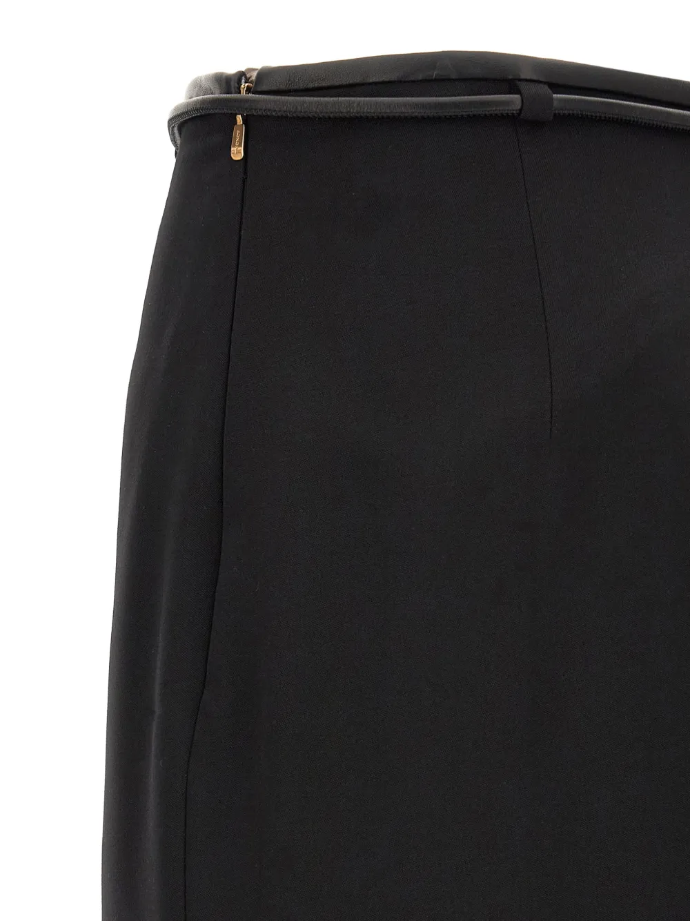 Agnona Midi-rok met ceintuur Zwart