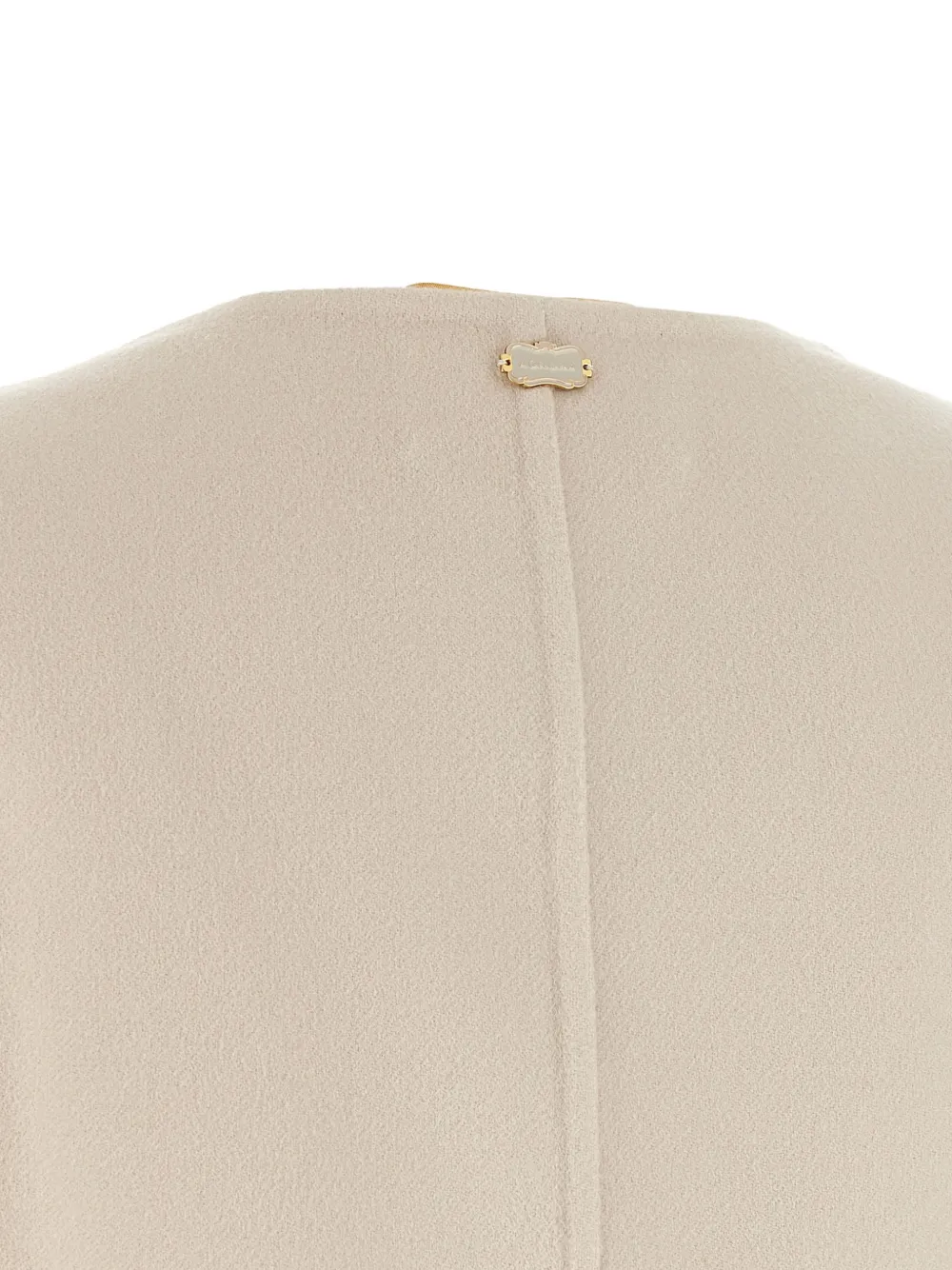 Agnona Kasjmier top met ceintuur Beige