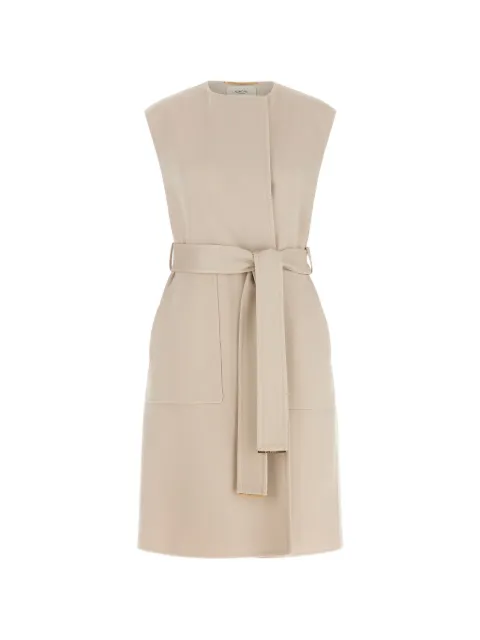 Agnona belted cashmere vest