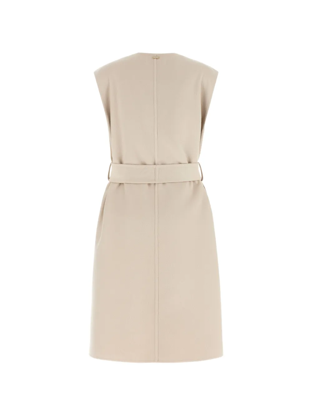 Agnona Kasjmier top met ceintuur Beige