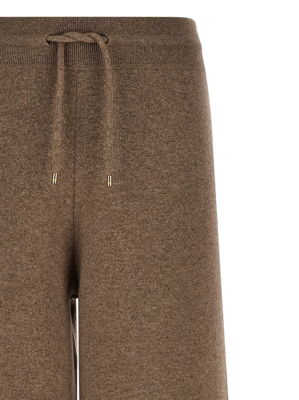 Agnona Broek met wijde pijpen Bruin
