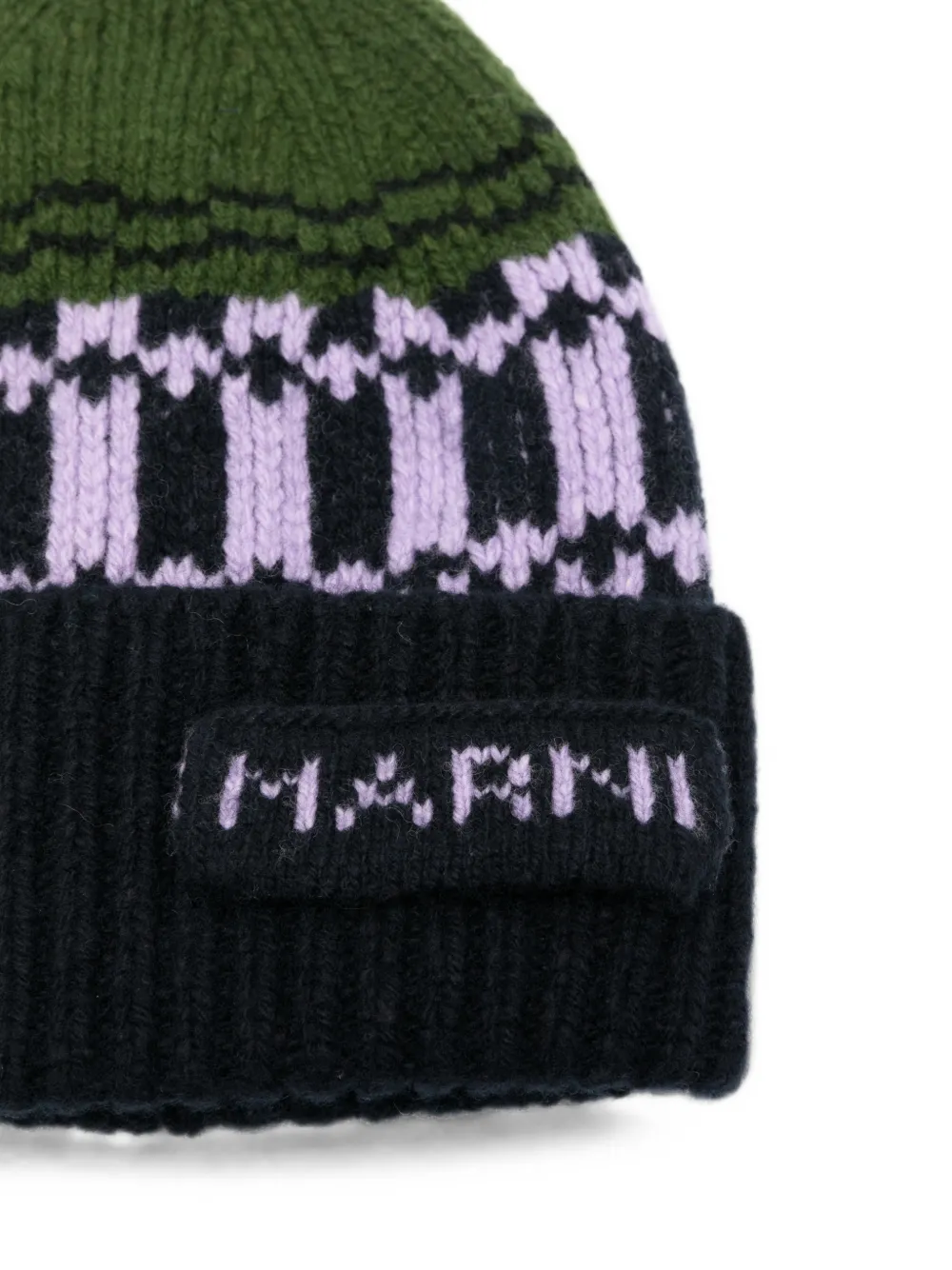 Marni Muts met logopatch Zwart