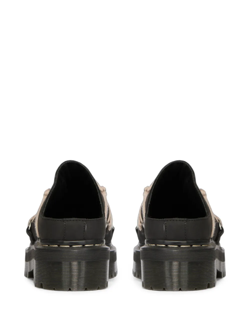 Rick Owens x Dr. Martens Quad Sole Megalace slip-ons Zwart