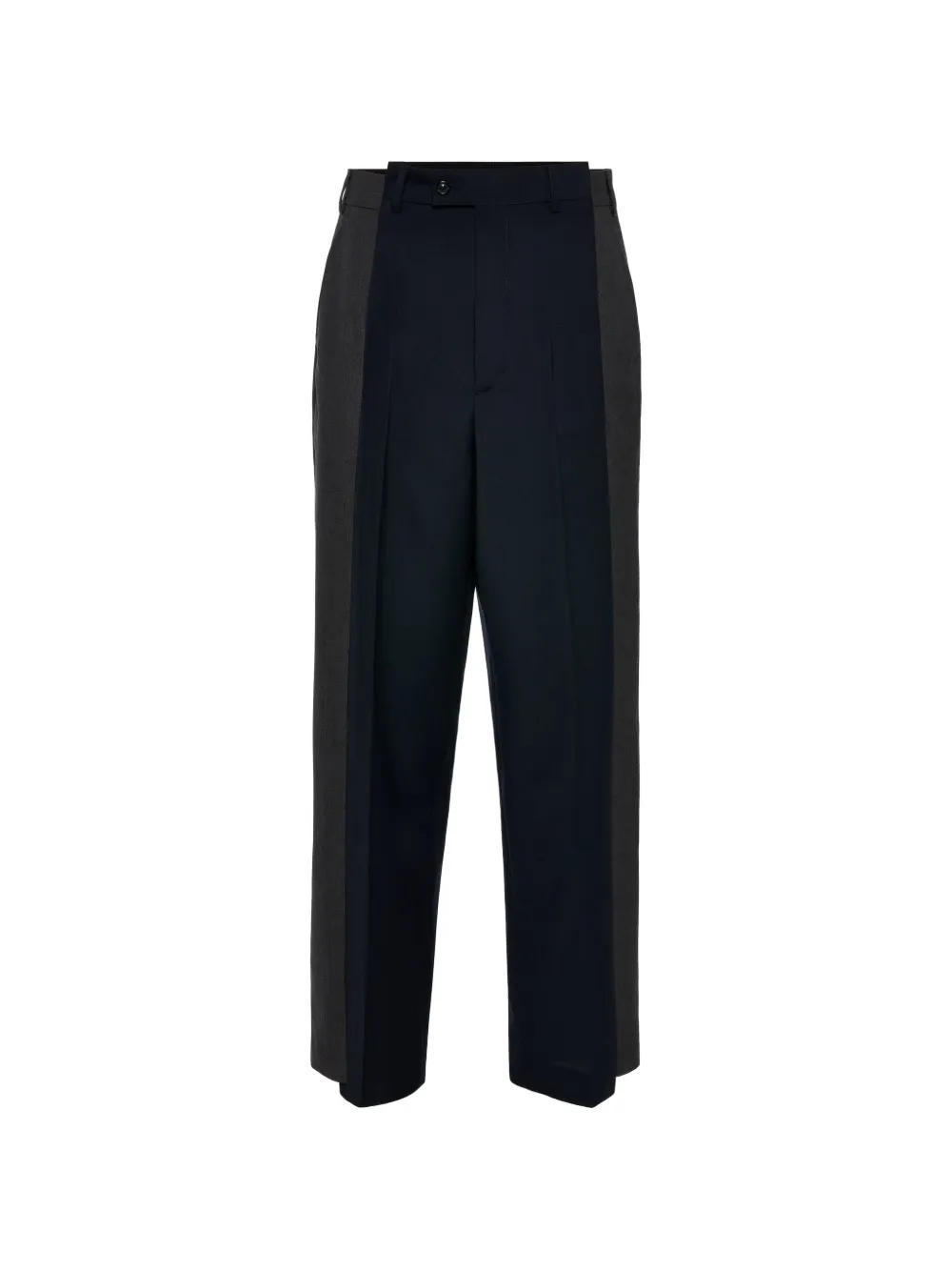 Maison Margiela Tweekleurige pantalon Blauw