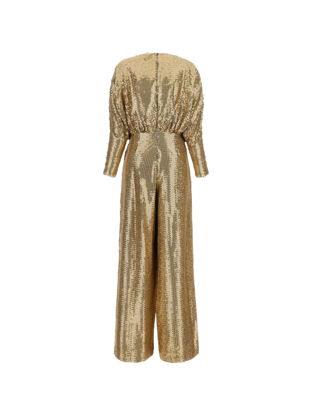 Elie Saab Jumpsuit verfraaid met pailletten Goud
