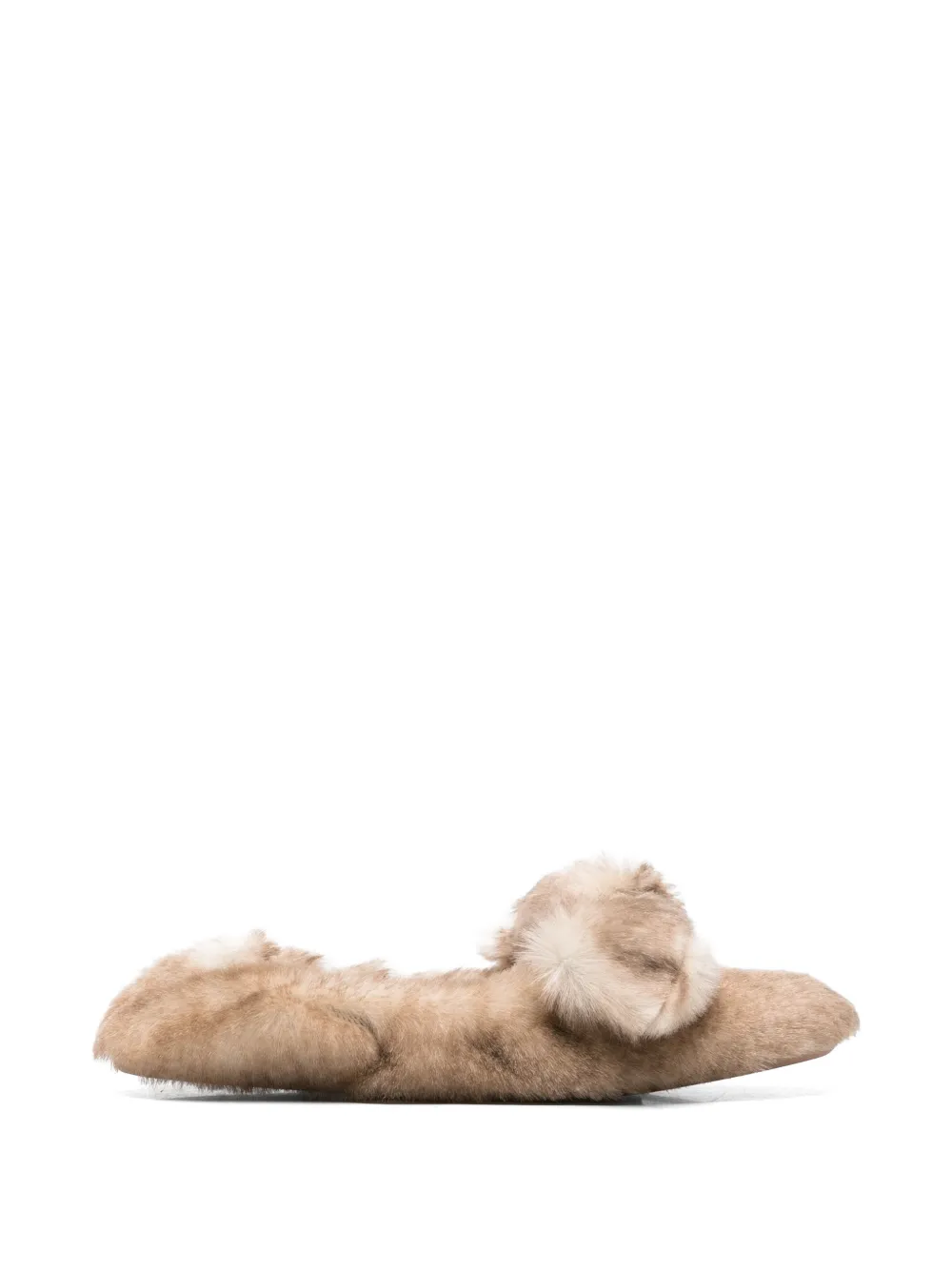 ZIMMERMANN lamb-shearling ballet flats