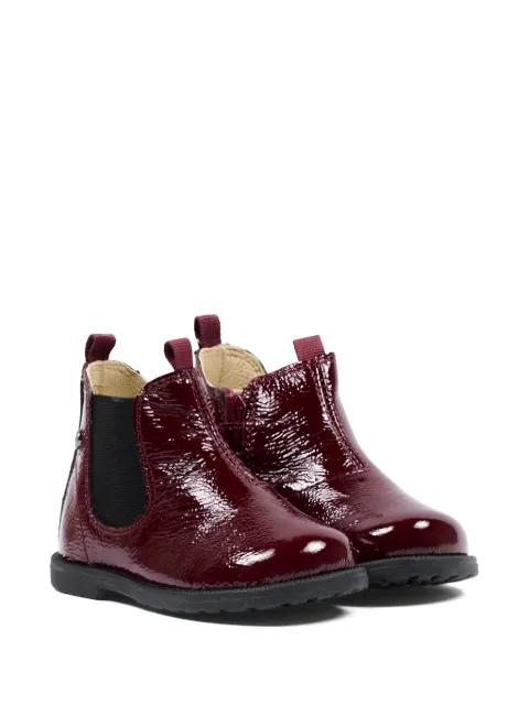 Falcotto patent leather ankle boots