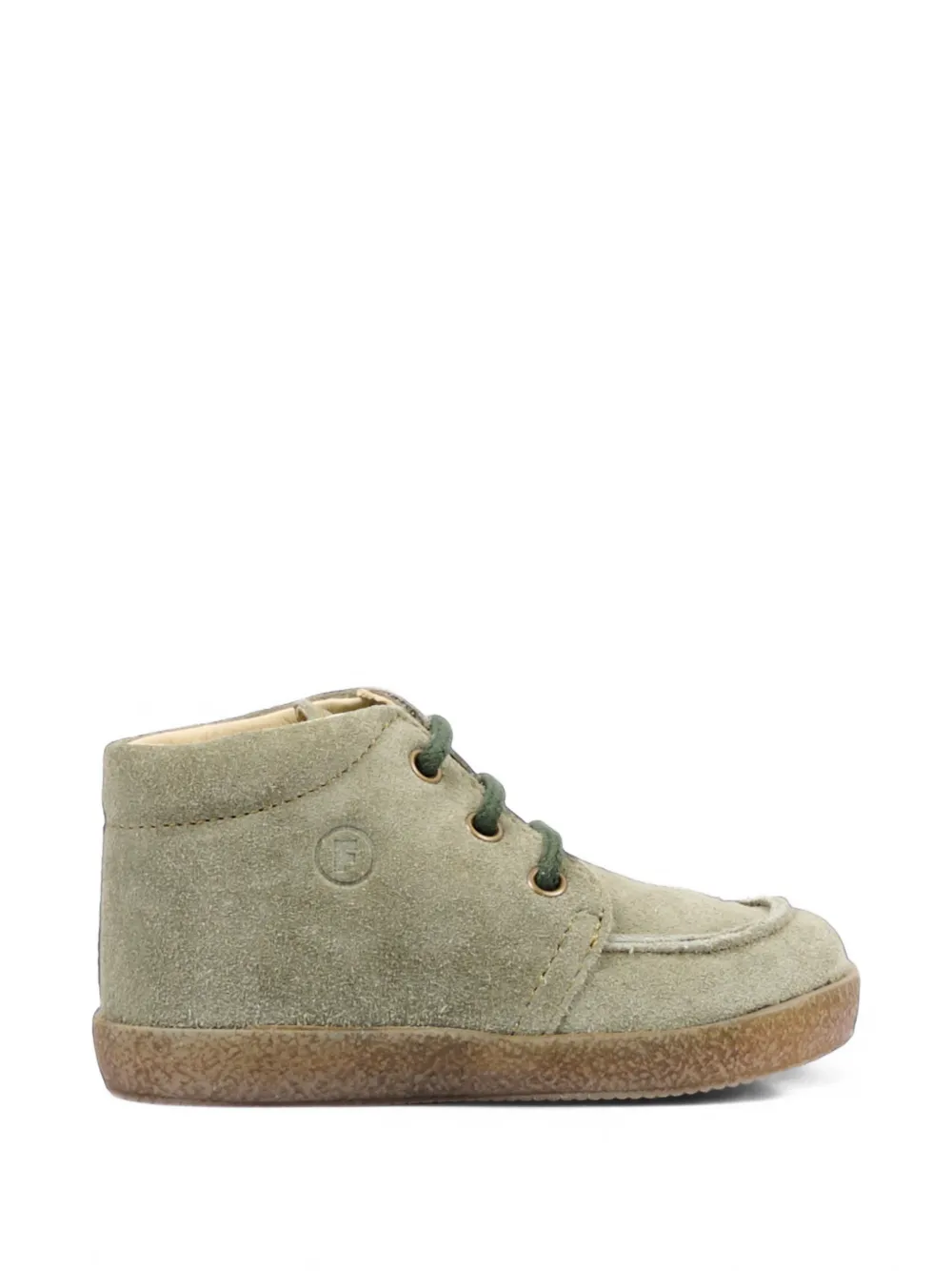 Falcotto lace-up suede boots Groen