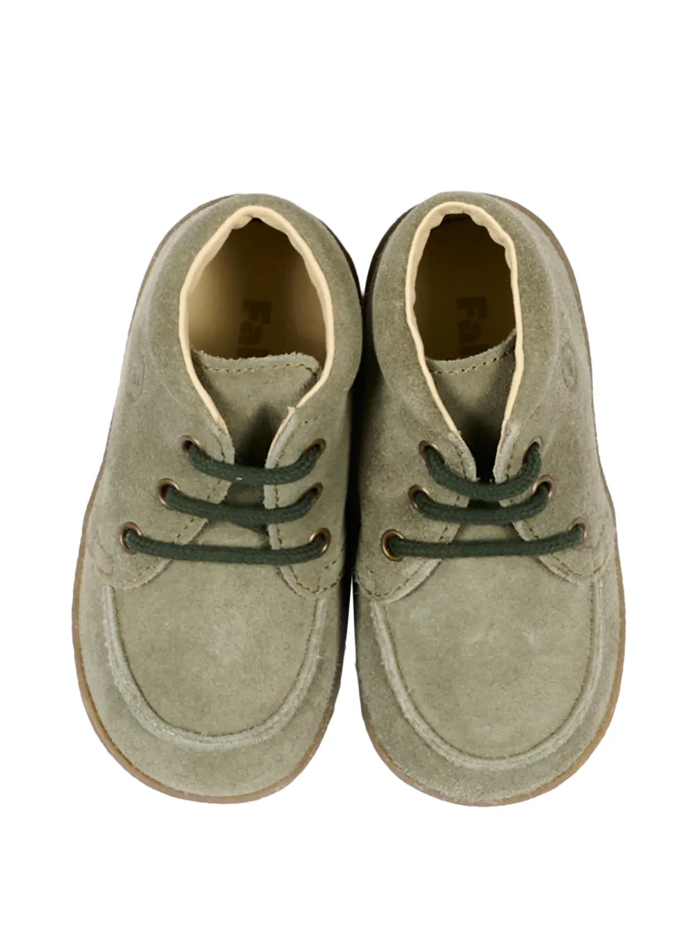 Falcotto lace-up suede boots Groen