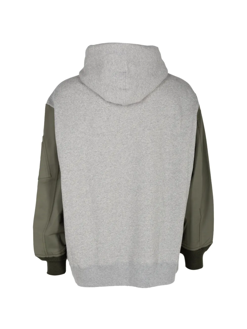 Comme des Garçons Homme MA1 hoodie met vlakken Grijs